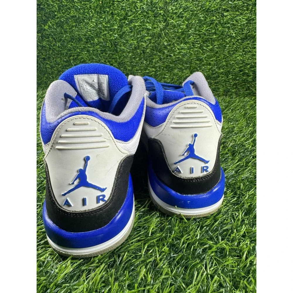 Size 7Y - Air Jordan 3 Racer Blue